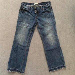Free People Low-Rise Jeans Cropped
